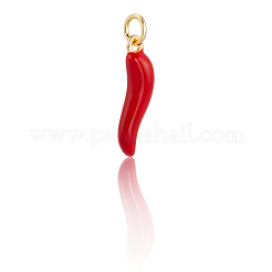 Ciondoli smaltati in ottone 10 pz&nbsp;KK-BBC0019-48A