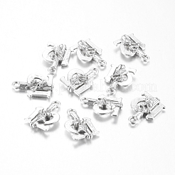 Pendente in lega stile tibetano&nbsp;TIBEP-GC151-AS-RS