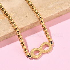 Infinity-Gliederarmbänder aus 304 Edelstahl&nbsp;BJEW-F534-01G