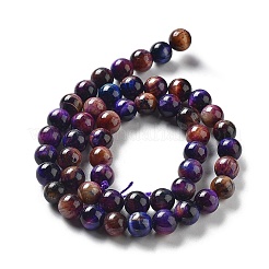 Natürliche Regenbogen-Tigerauge-Perlenstränge&nbsp;G-NH0002-A01-B03
