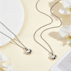 2 pendentif urne funéraire en acier inoxydable 304&nbsp;STAS-BC0004-38P