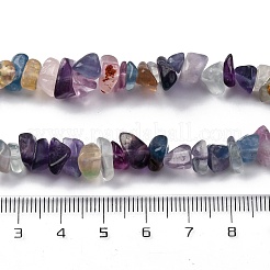 Natürliches Fluorit-Chip Bead Stränge&nbsp;G-M205-08