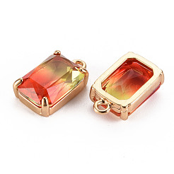 Colgantes de vidrio de color degradado&nbsp;GLAA-S193-008-A01