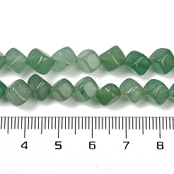 Natürlichen grünen Aventurin Perlen Stränge&nbsp;G-A257-A09-01