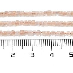 Natürliche sunstone Perlen Stränge&nbsp;G-H042-B01-01