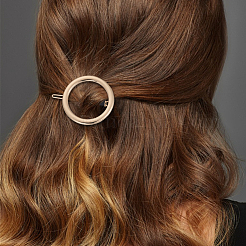 Makerer 4 Stück 4-Stil-Legierung hohle Herz- und Ring-Haarnadel&nbsp;PHAR-GO0001-01