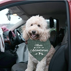 Pañuelo de algodón para perros&nbsp;AJEW-WH0503-092