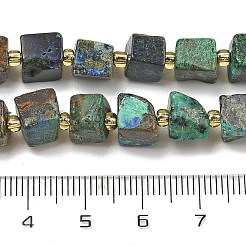 Natürliche Azurit Perlen Stränge&nbsp;G-G053-B20-03