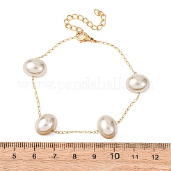 Bracelets en perles d'imitation acrylique&nbsp;BJEW-F519-01G