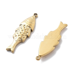 Pendentifs en acier inoxydable 304 avec placage sous vide PVD&nbsp;STAS-R130-19G