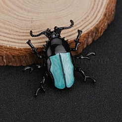 Leuchtende Insektenbrosche aus Legierung&nbsp;PW-WGC5627-01