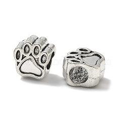 Metall Großlochperlen&nbsp;X-PALLOY-S079-048AS
