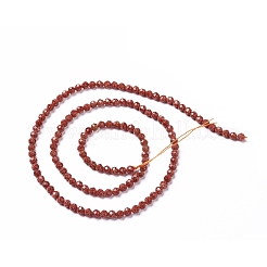 Chapelets de perles en goldstone synthétique&nbsp;X-G-L581A-004B