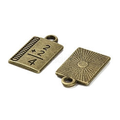 Tibetischer stil Aluminium Anhänger & Charms&nbsp;FIND-C043-012AB