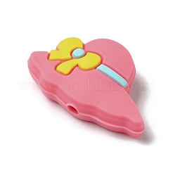 Chapeau avec perles focales en silicone bowknot&nbsp;SIL-M006-04C