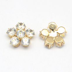Blume Zirkonia Cabochons&nbsp;ZIRC-R007-026C-03