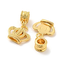 Tibetische Legierung europäische baumelnde Charms&nbsp;PALLOY-F199-37G