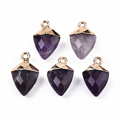 Pendenti d'ametista naturale&nbsp;G-N326-134-02