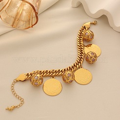 Bracelets à breloques en alliage et résine&nbsp;FS-WG050C5-01