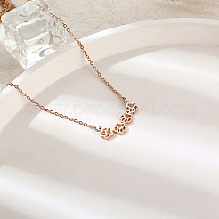Collier pendentif en acier inoxydable 304&nbsp;TR0656-1