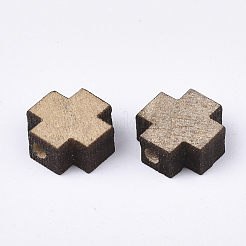 Natürliche Holzperlen&nbsp;WOOD-S050-42B-02