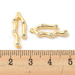 Colgante micropavé cubic zirconia de latón&nbsp;KK-Q809-17G