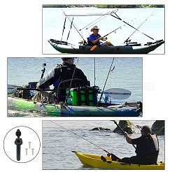 Portacanne per barche da pesca da incasso in plastica da ponte per kayak&nbsp;FIND-WH0057-01