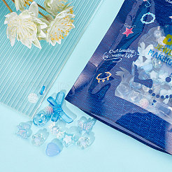 Fai da te carino kit per la creazione di braccialetti elasticizzati con perline&nbsp;DIY-SC0020-60C