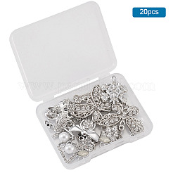 Legierung rhinestone-anhänger&nbsp;RB-TA0001-04