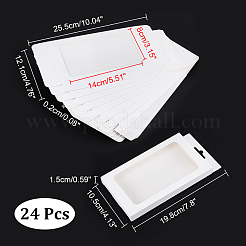 Cajas de cartón creativas plegables rectangulares&nbsp;CON-WH0087-99C