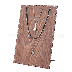 Présentoir à collier en bois de noyer&nbsp;ODIS-WH00011-33