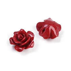 Perle intagliate in corallo sintetico&nbsp;CORA-M001-06C