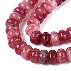 Natürliche weiße Jade perlen Stränge&nbsp;G-Q613-01F-31