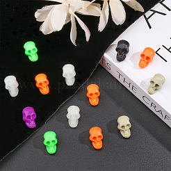 120 Stück Halloween-Kunststoffperlen in 6 Farben&nbsp;KY-CA0001-46