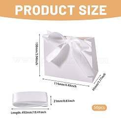 Rechteckige Bonbonboxen aus Papier&nbsp;CON-WH0095-202B
