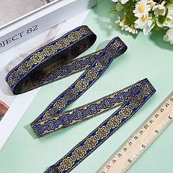 Nastri in poliestere con ricamo in stile etnico&nbsp;OCOR-WH0109-042A-02