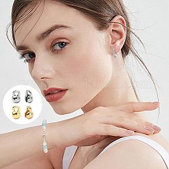 20 embouts de perles en laiton.&nbsp;KK-FS0002-18P