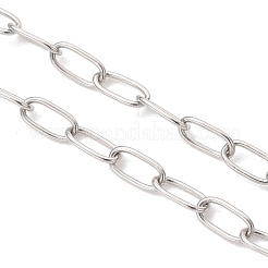 Fabrication de bracelets coulissants en acier inoxydable 304 de 2.5 mm avec chaîne trombone&nbsp;AJEW-JB01557-02