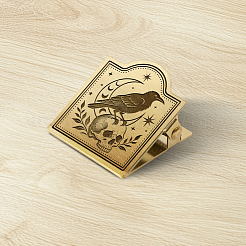 Messingklammern&nbsp;AJEW-WH0708-156