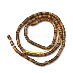 Natürlichen Tigerauge Perlen Stränge&nbsp;G-G458-A01-2x3mm