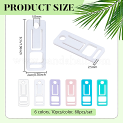 2 bobine de fil acrylique&nbsp;AJEW-PH0008-67