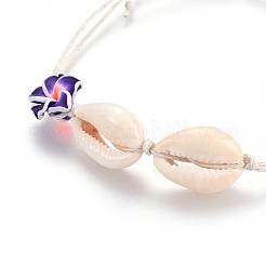 Braccialetti di perline intrecciati con cordino di cotone cerato cinese&nbsp;BJEW-JB04104