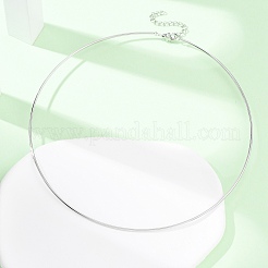 1.5 mm 201 Edelstahldraht-Halskette&nbsp;NJEW-Z098-02P