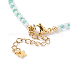 Set di collane con ciondolo stella e luna per ragazze adolescenti&nbsp;NJEW-JN03738-03