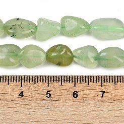 Chapelets de perles en préhnite naturelle&nbsp;G-R445-8x10-25-01