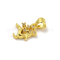 Gestell Messing MICRO PAVE Zirkonia Reize&nbsp;KK-C074-06G