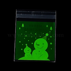 Sac de cuisson en plastique sur le thème de noël&nbsp;OPP-Q004-05B