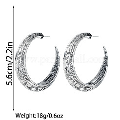 Boucles d'oreilles en fer pour femmes&nbsp;WG0105C-01