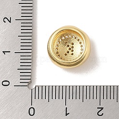 Anhänger aus vergoldetem Messing und Zirkonia&nbsp;KK-Z047-07G-K-RS