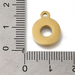 Pendentifs de polissage manuel en acier inoxydable 304 avec placage ionique (IP)&nbsp;STAS-M059-01G-D01